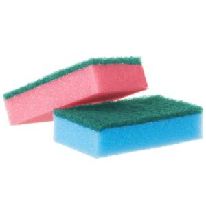 Mini Foam Backed Scourer - 10 per Pack