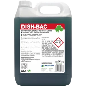 DISH BAC -Bactericidal Washing Up Liquid - 5lt
