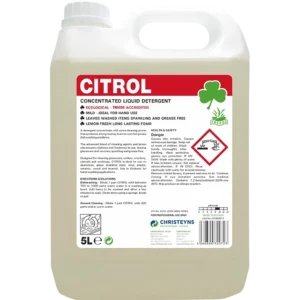 Citrol-Lemon Washing Up Liquid 1lt & 5lt