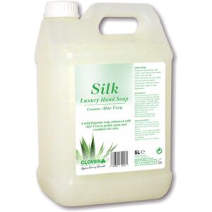 SILK LUXURY SOAP WITH ALOE VERA - 5 LTR